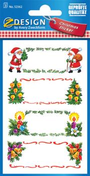 Festive Christmas Labels